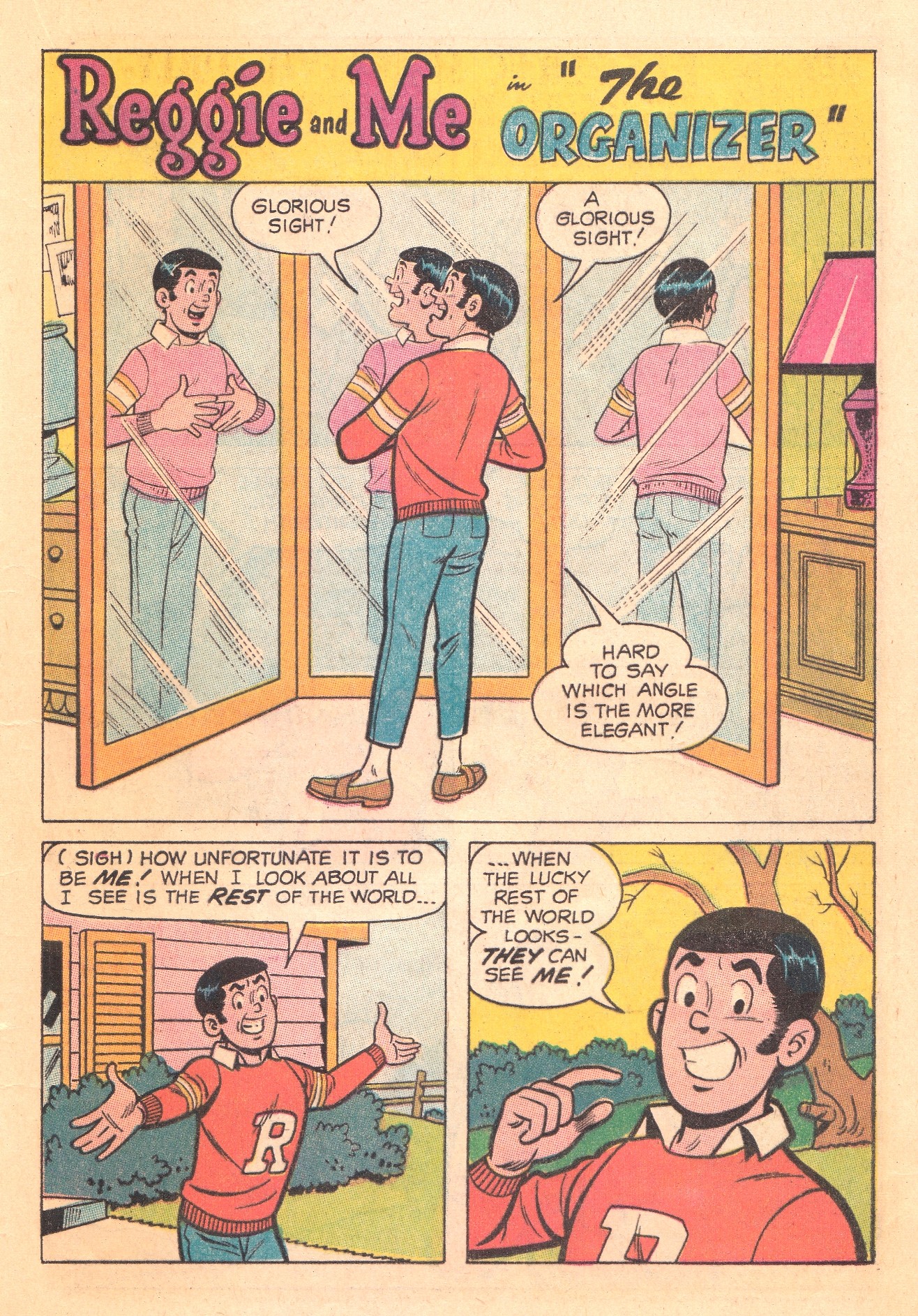 Read online Reggie and Me (1966) comic -  Issue #34 - 13