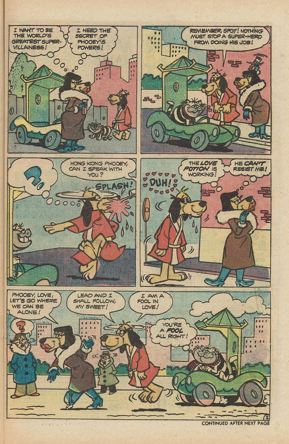 Read online Hong Kong Phooey comic -  Issue #6 - 13