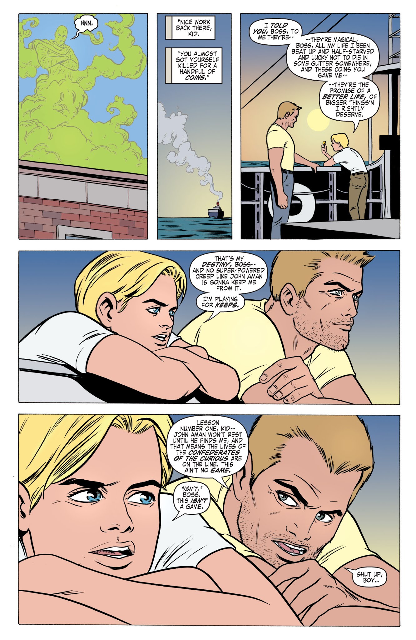Read online The Immortal Iron Fist: Orson Randall and The Green Mist of Death comic -  Issue # Full - 11