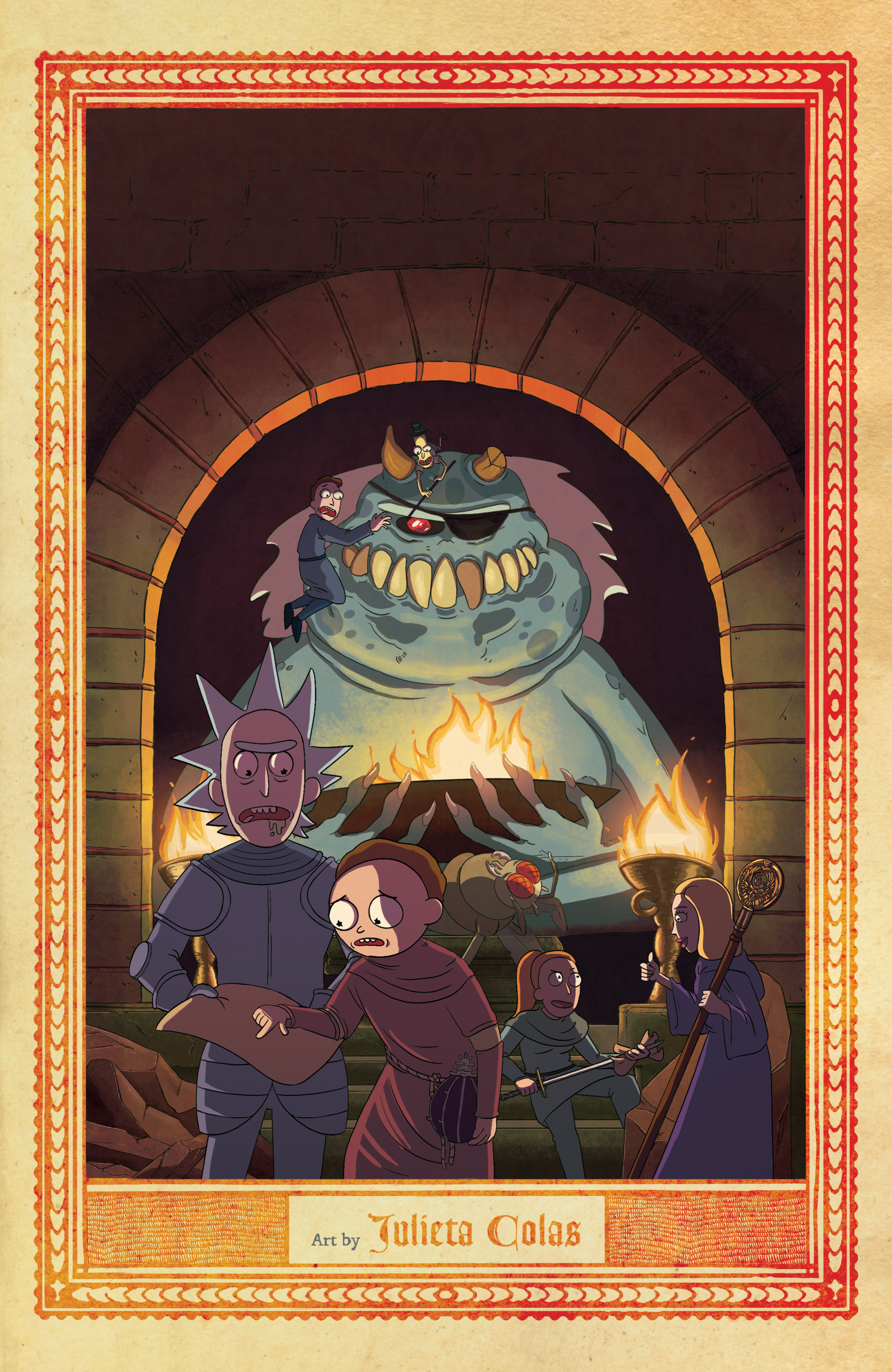 Read online Rick and Morty vs Dungeons & Dragons comic -  Issue # _TPB - 107