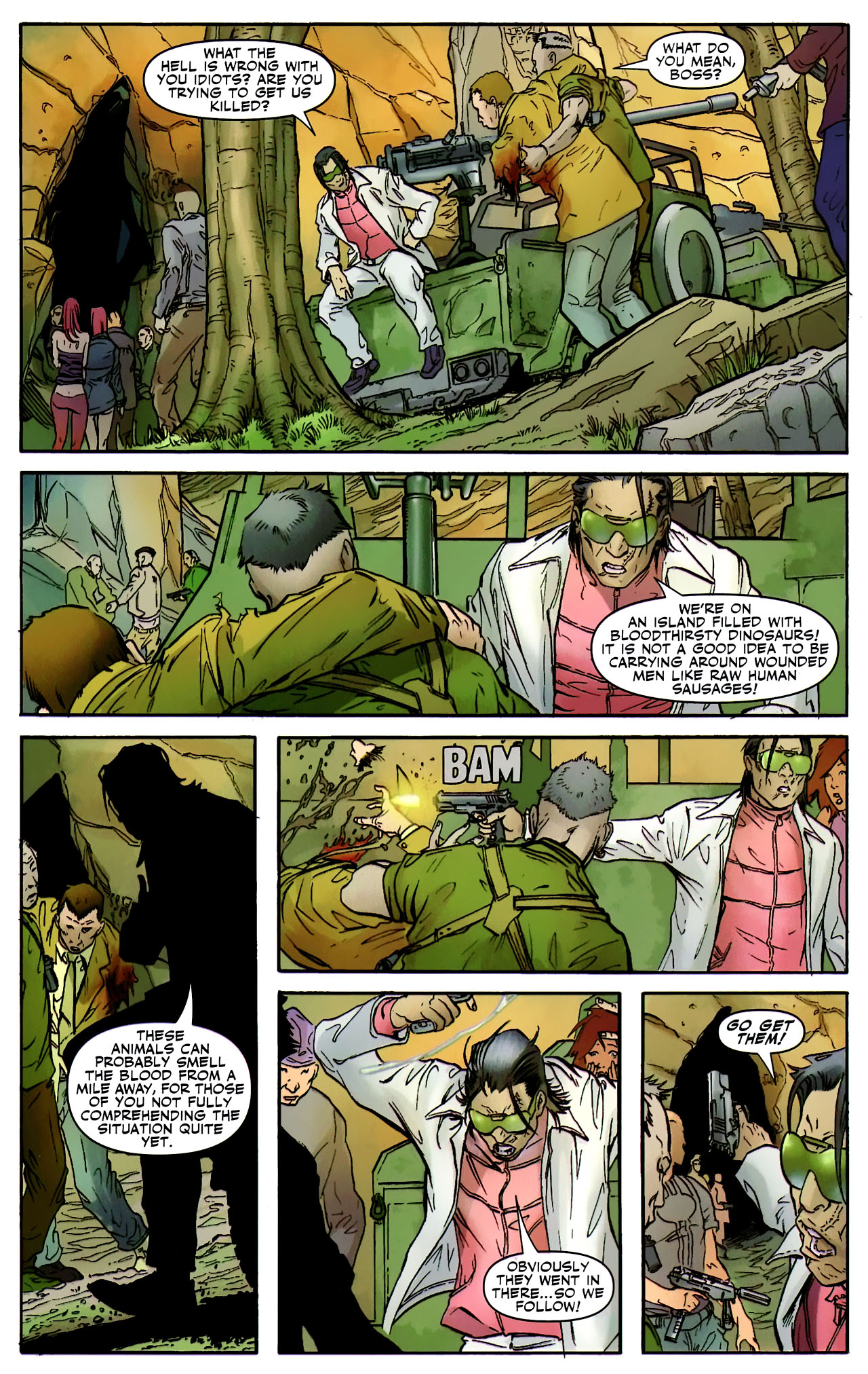 Read online Shanna the She-Devil: Survival of the Fittest comic -  Issue #2 - 10