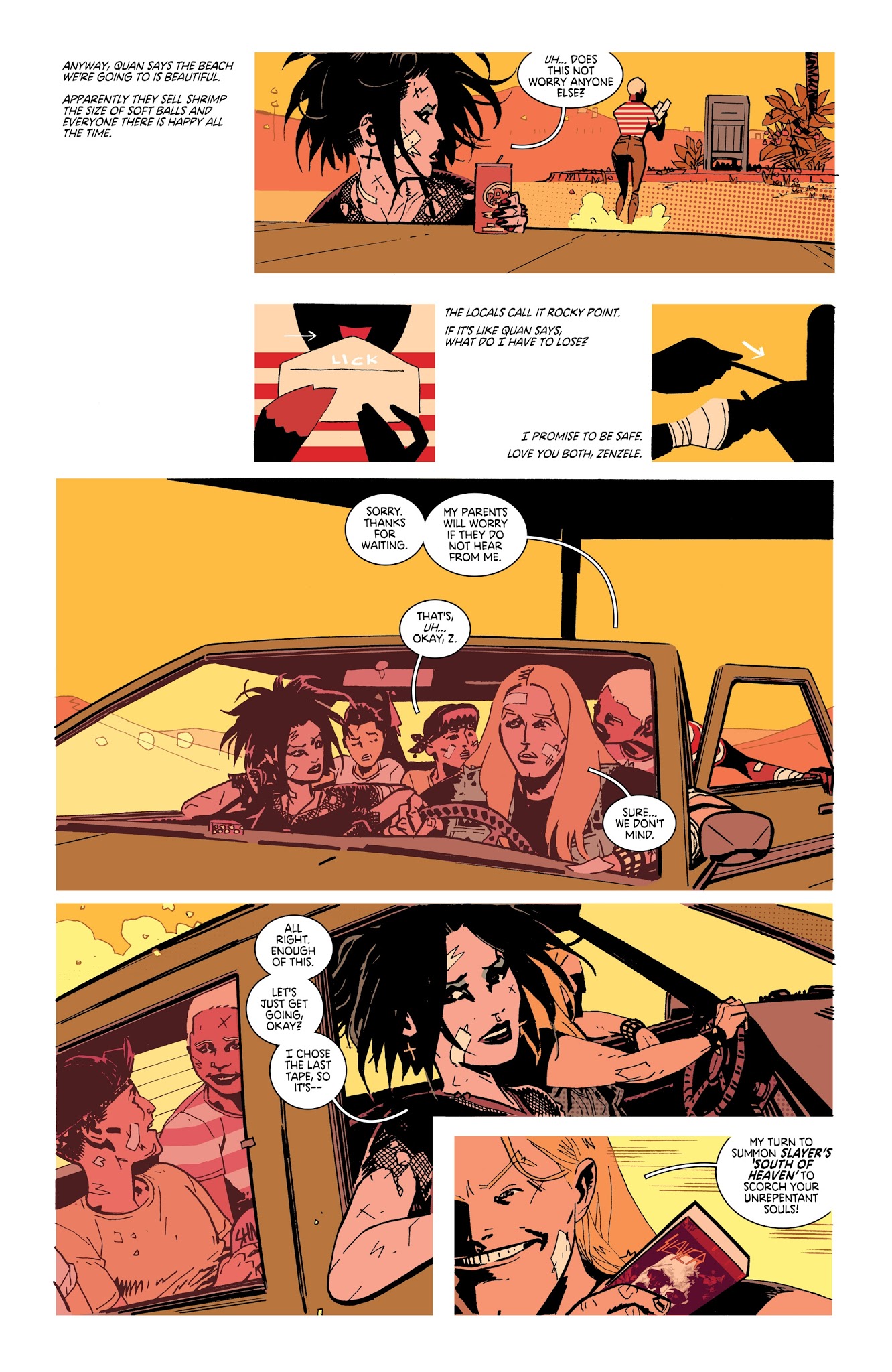 Read online Deadly Class comic -  Issue #30 - 4