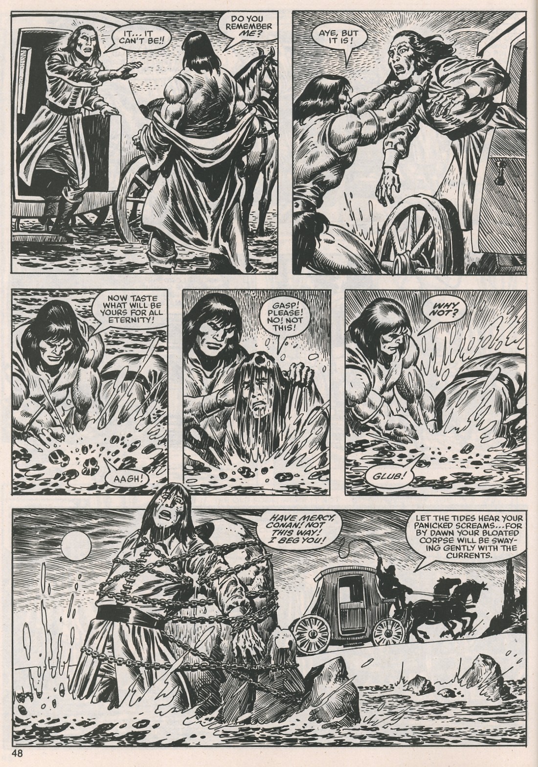 Read online The Savage Sword Of Conan comic -  Issue #116 - 48