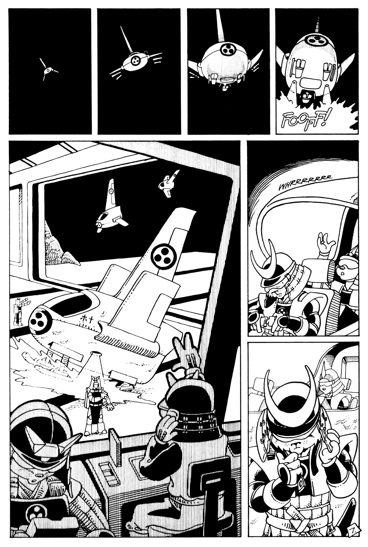 Read online Space Usagi (1992) comic -  Issue #1 - 8