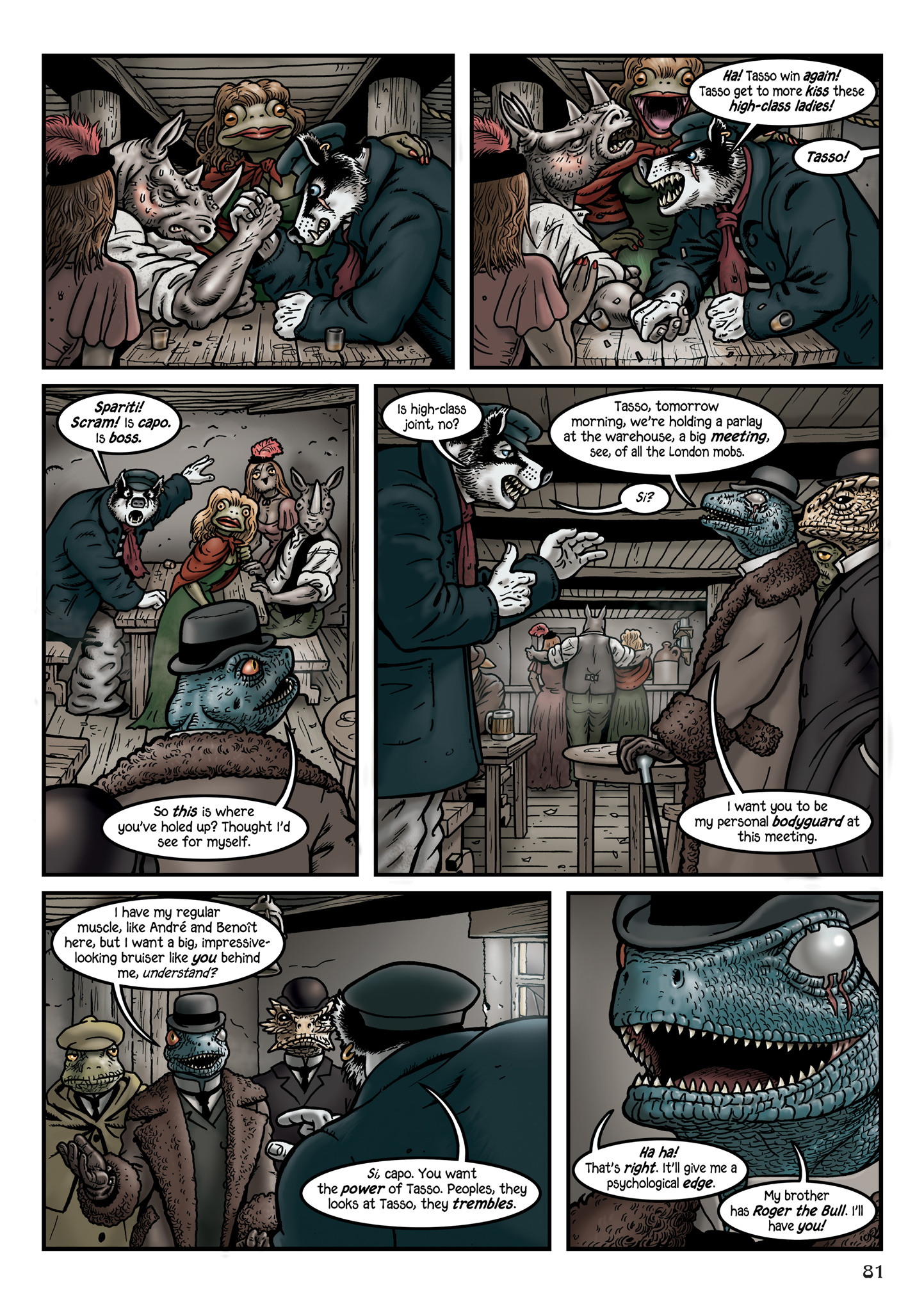 Read online Grandville Force Majeur comic -  Issue # TPB (Part 1) - 83
