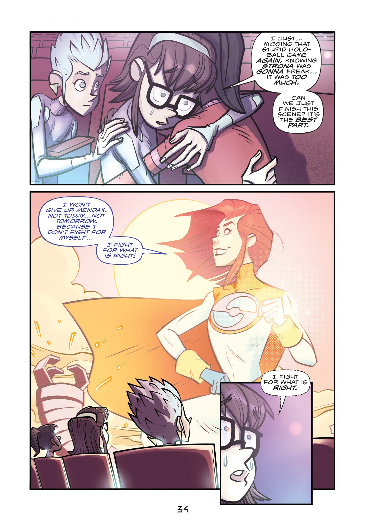Read online The Infinite Adventures of Supernova: Pepper Page Saves the Universe! comic -  Issue # TPB (Part 1) - 38
