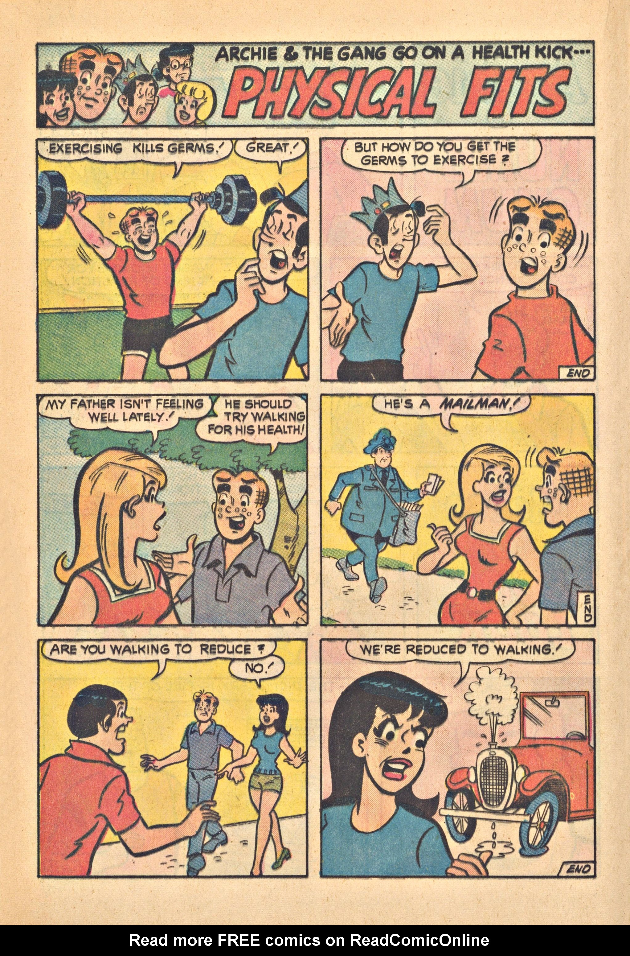 Read online Archie's Joke Book Magazine comic -  Issue #175 - 16