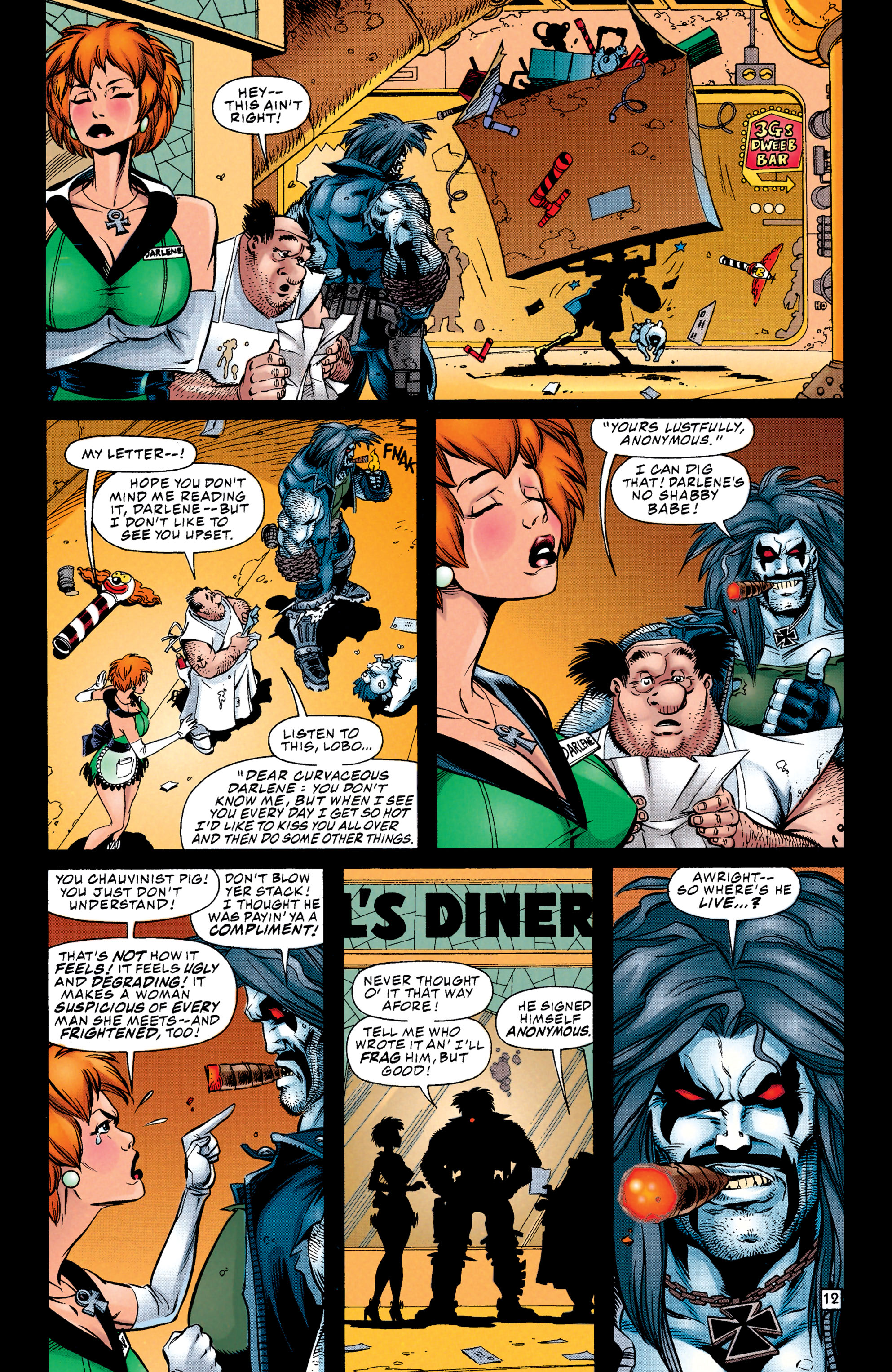 Read online Lobo (1993) comic -  Issue #12 - 13