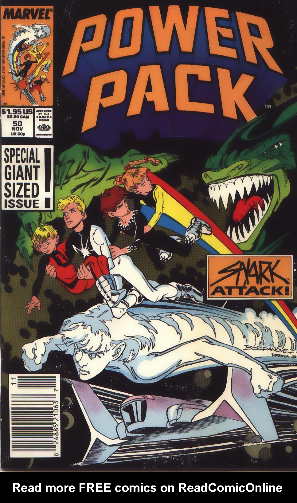 Read online Power Pack (1984) comic -  Issue #50 - 1