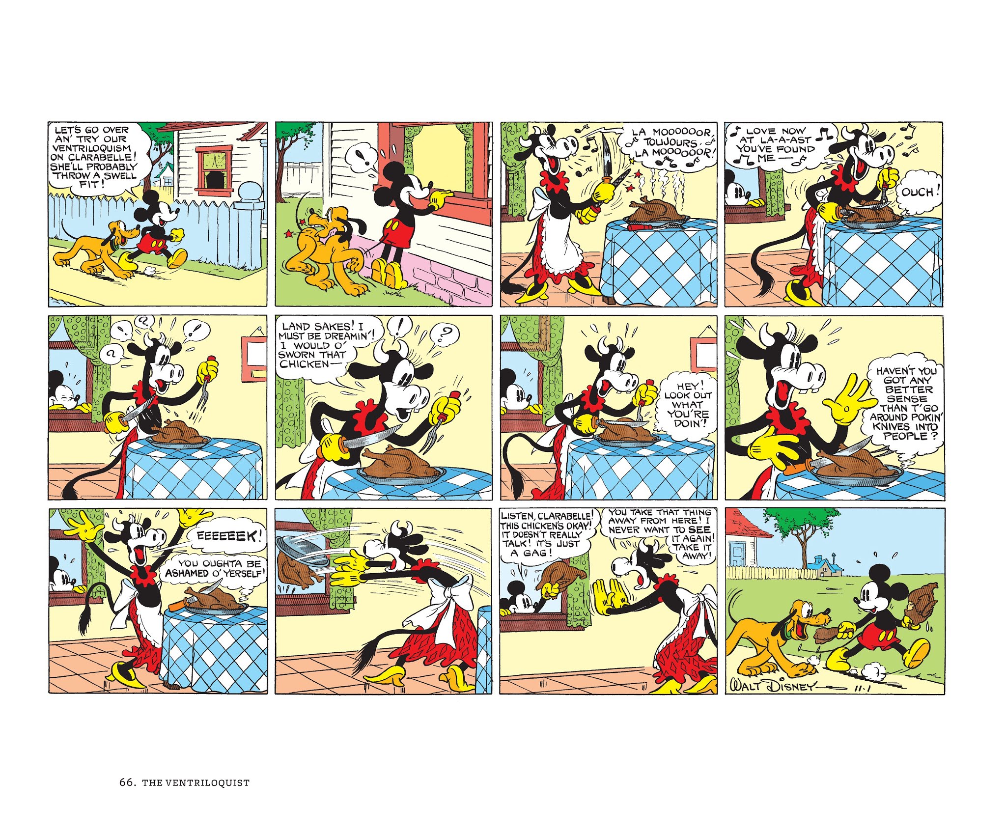Read online Walt Disney's Mickey Mouse Color Sundays comic -  Issue # TPB 2 (Part 1) - 66