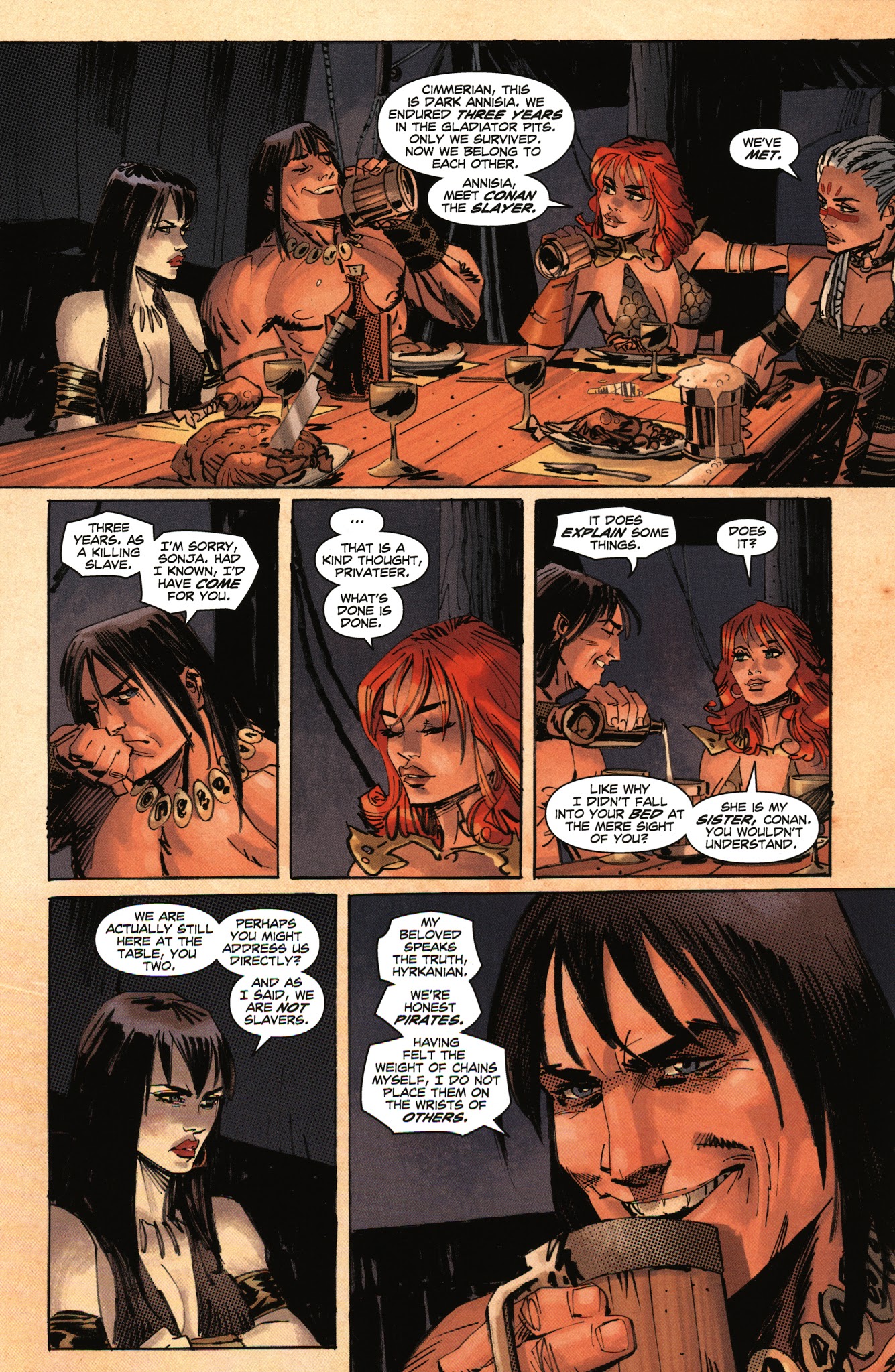 Read online Conan Red Sonja comic -  Issue #2 - 13