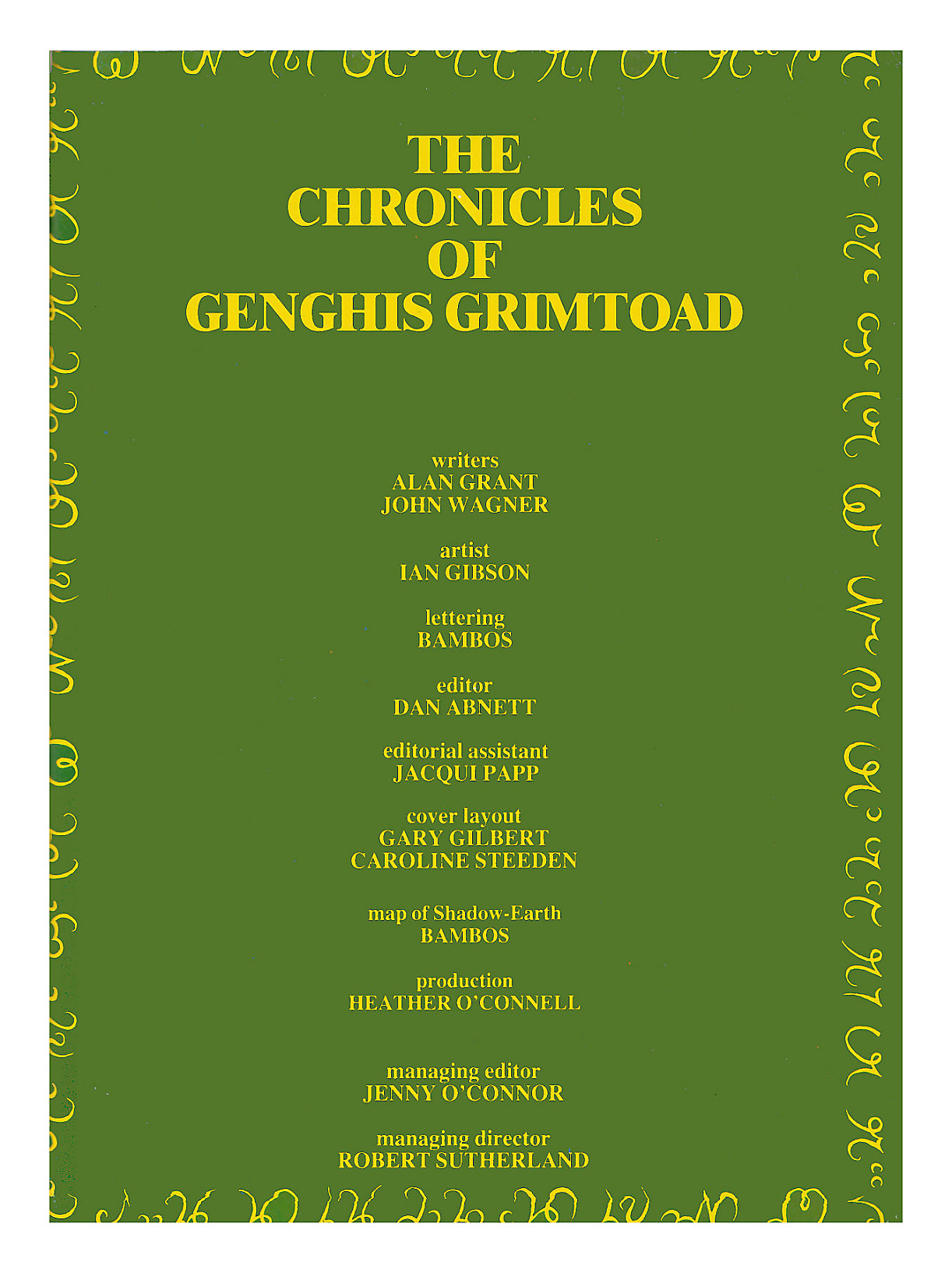 Read online Marvel Graphic Novel comic -  Issue #3 - The Chronicles of Genghis Grimtoad - 3