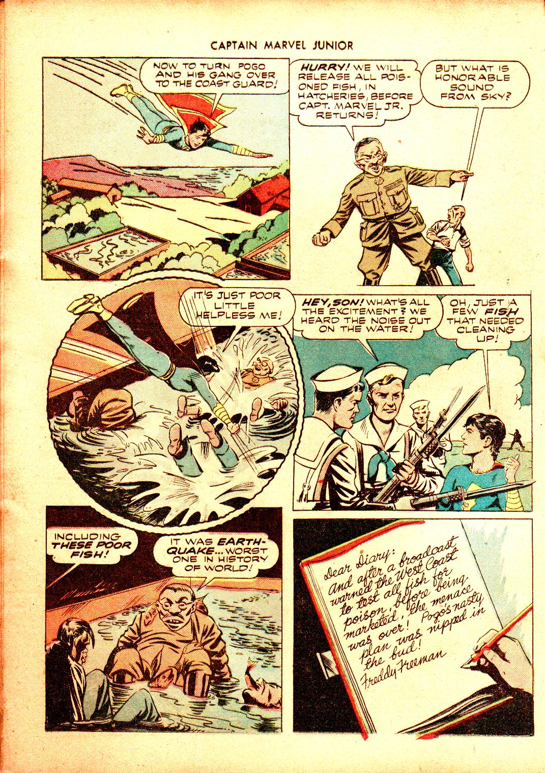 Read online Captain Marvel, Jr. comic -  Issue #16 - 16