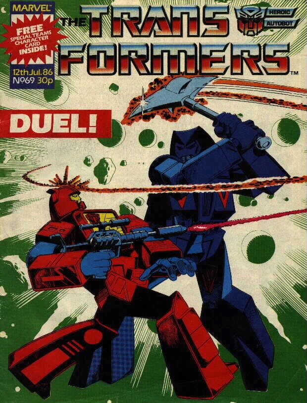 Read online The Transformers (UK) comic -  Issue #69 - 1