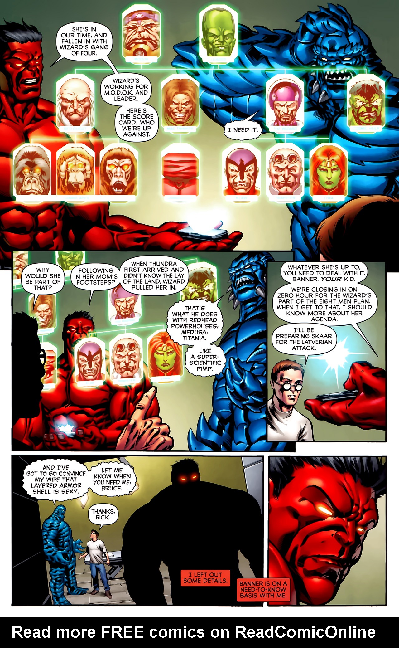 Read online Fall of the Hulks: Red Hulk comic -  Issue #2 - 5
