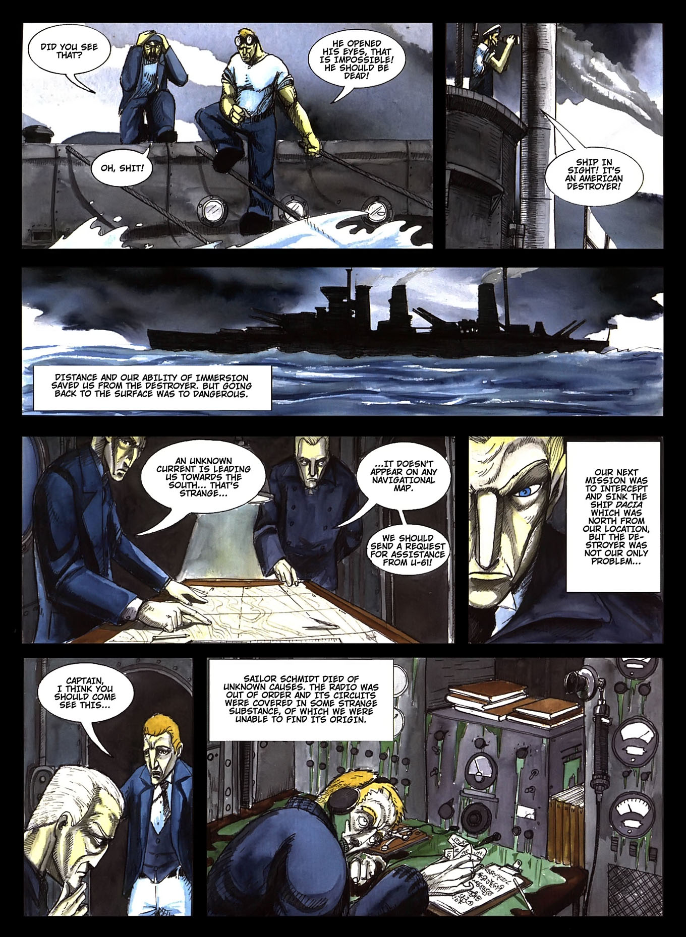 Read online H.P. Lovecraft - The Temple comic -  Issue # Full - 64