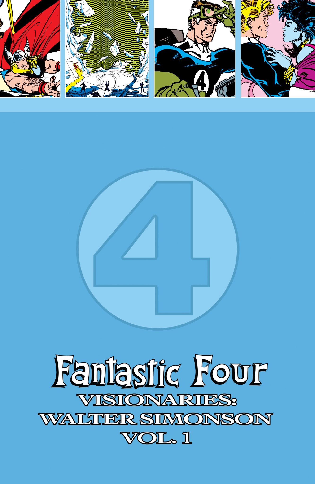 Read online Fantastic Four Visionaries: Walter Simonson comic -  Issue # TPB 1 (Part 1) - 2