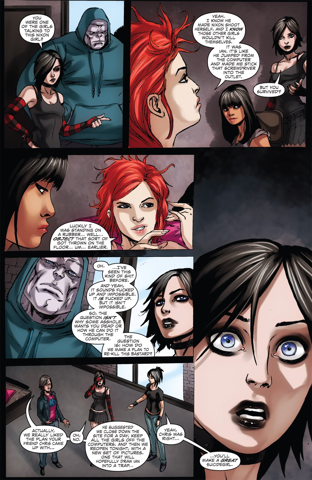 Read online Hack/Slash Annual - Suicide Girls Annual comic -  Issue # Full - 23