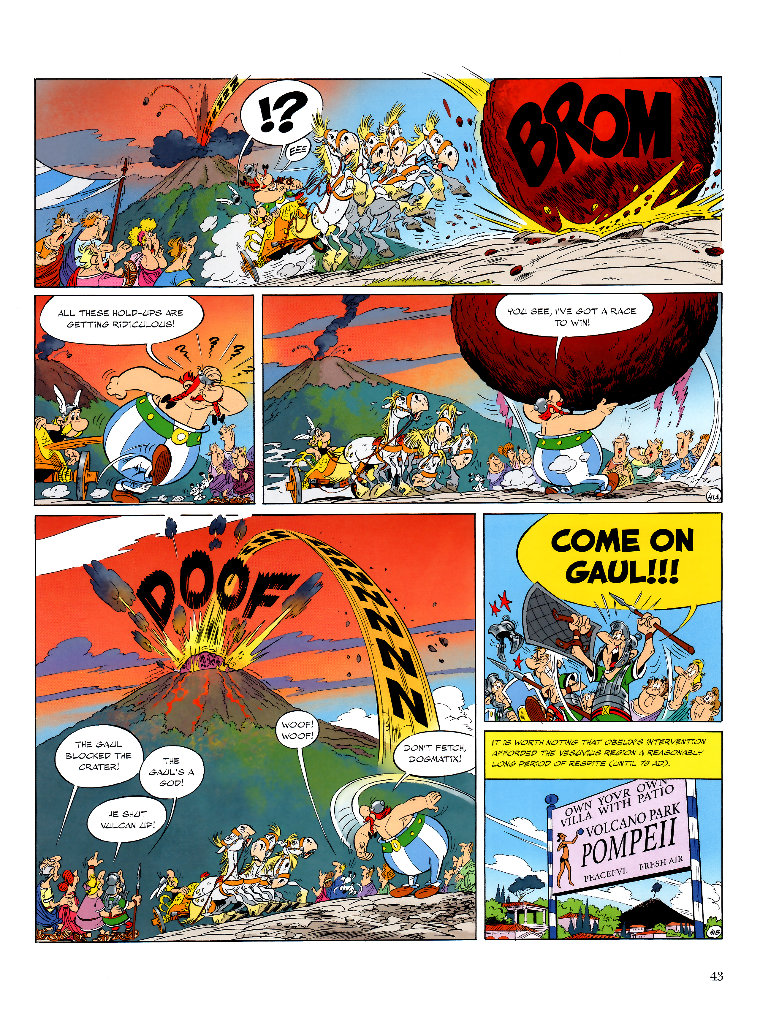 Read online Asterix comic -  Issue #37 - 44