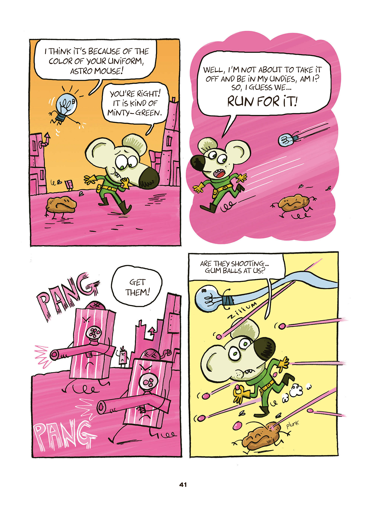 Read online Astro Mouse and Light Bulb comic -  Issue # TPB - 43