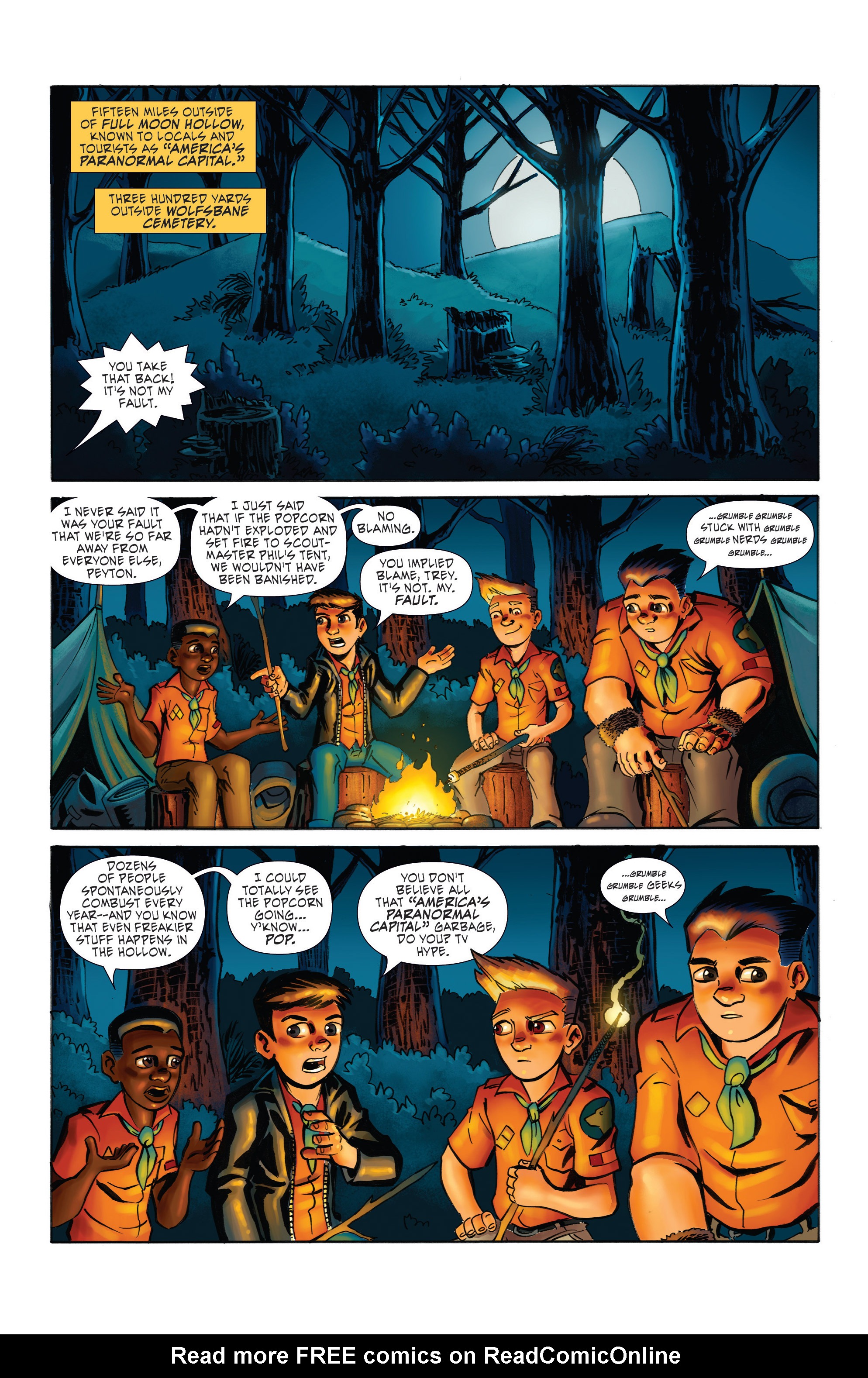 Read online Ghoul Scouts: Night of the Unliving Undead comic -  Issue #1 - 3