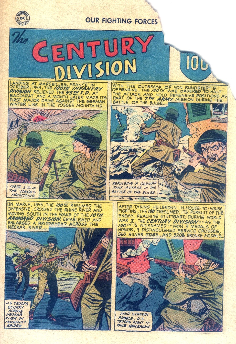 Read online Our Fighting Forces comic -  Issue #30 - 33