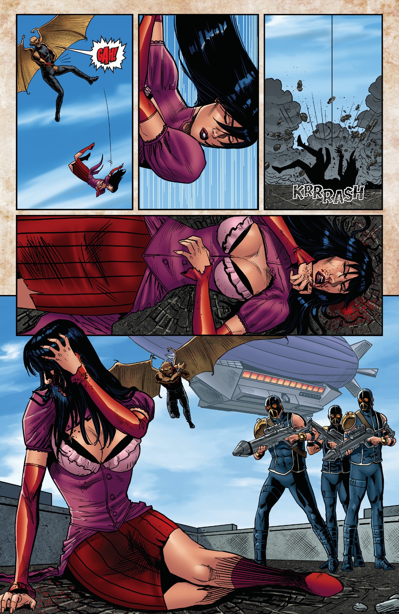 Read online Legenderry: Vampirella comic -  Issue # _TPB - 97