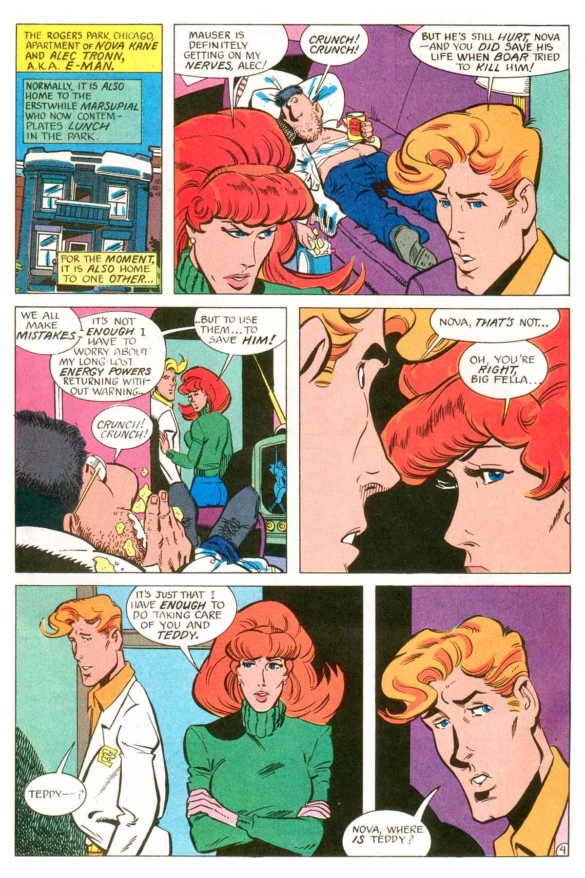 Read online E-Man (1983) comic -  Issue #17 - 6