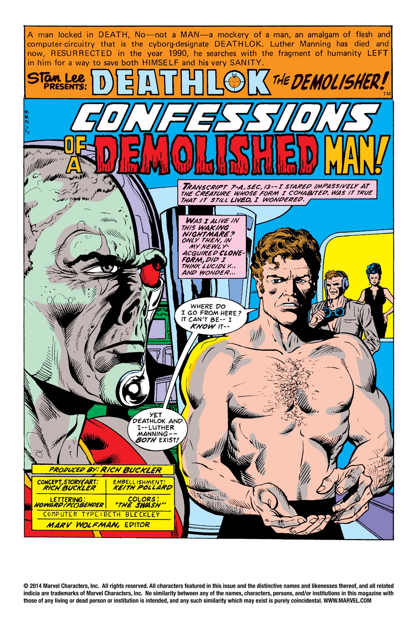 Read online Deathlok the Demolisher: The Complete Collection comic -  Issue # TPB - 174