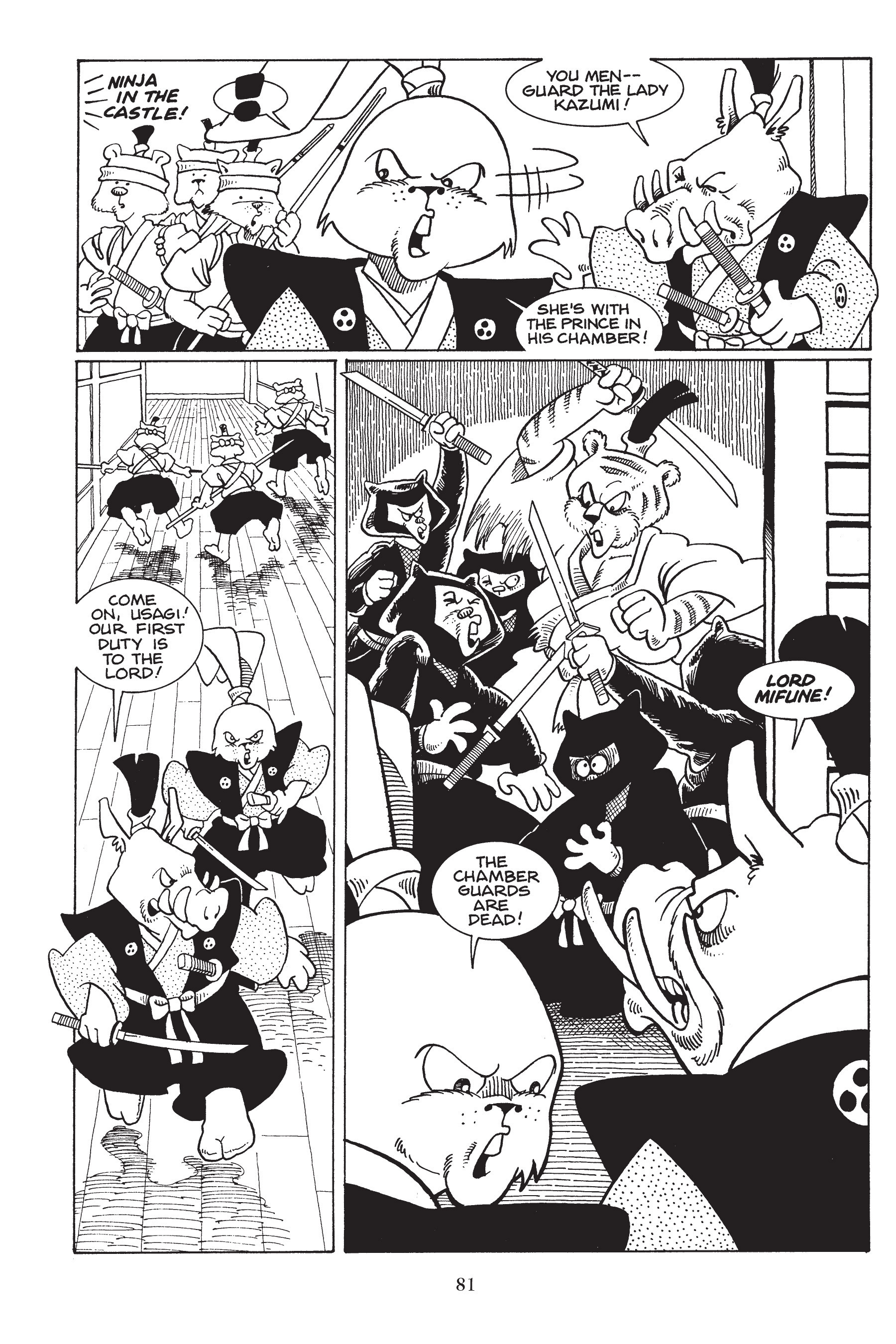 Read online Usagi Yojimbo (1987) comic -  Issue # _TPB 2 - 83