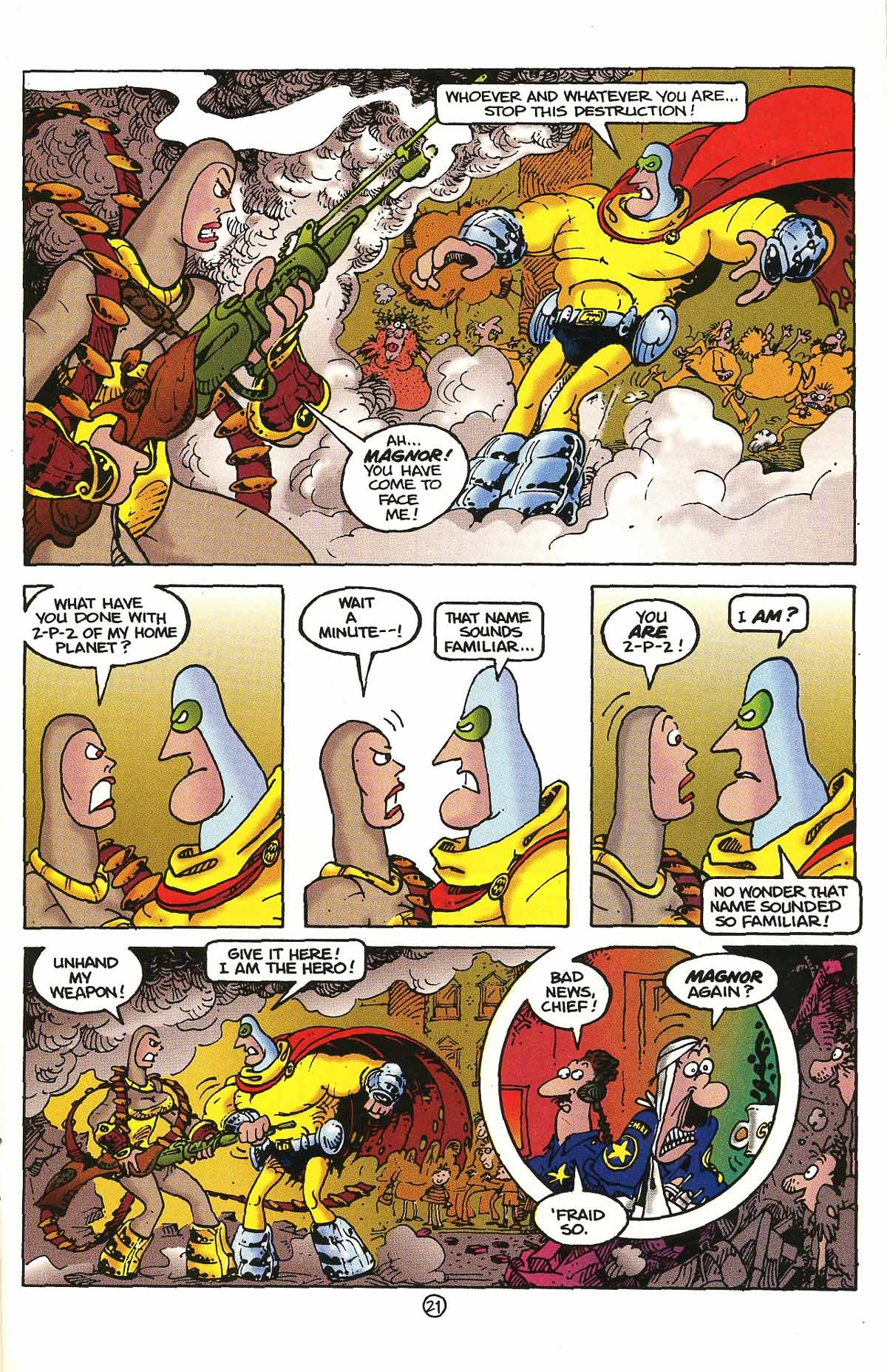 Read online The Mighty Magnor comic -  Issue #5 - 22