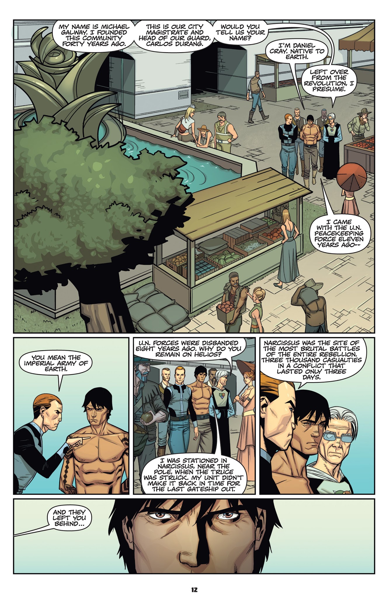 Read online The 7th Sword comic -  Issue #1 - 14
