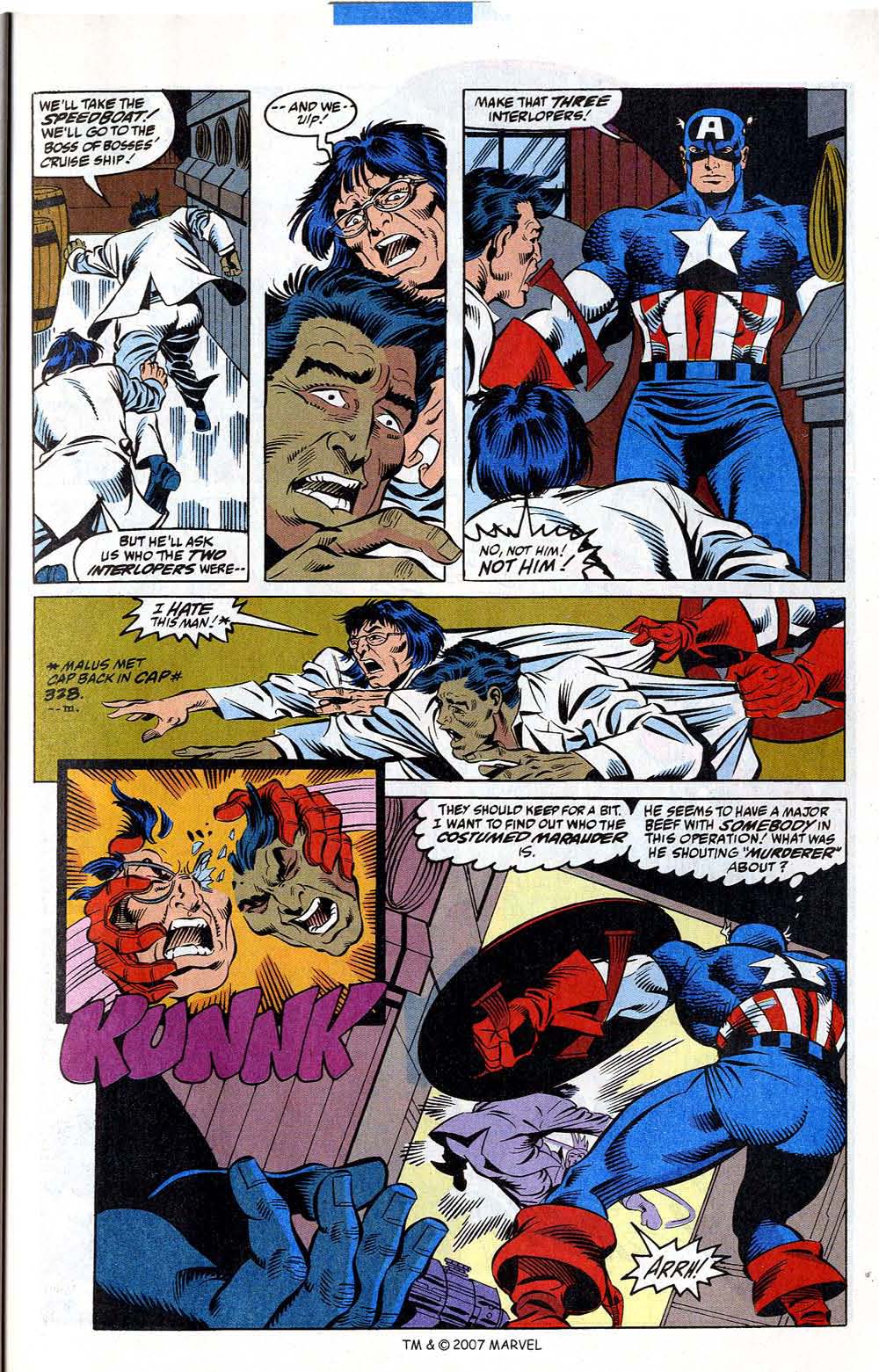 Read online Captain America (1968) comic -  Issue # _Annual 12 - 39