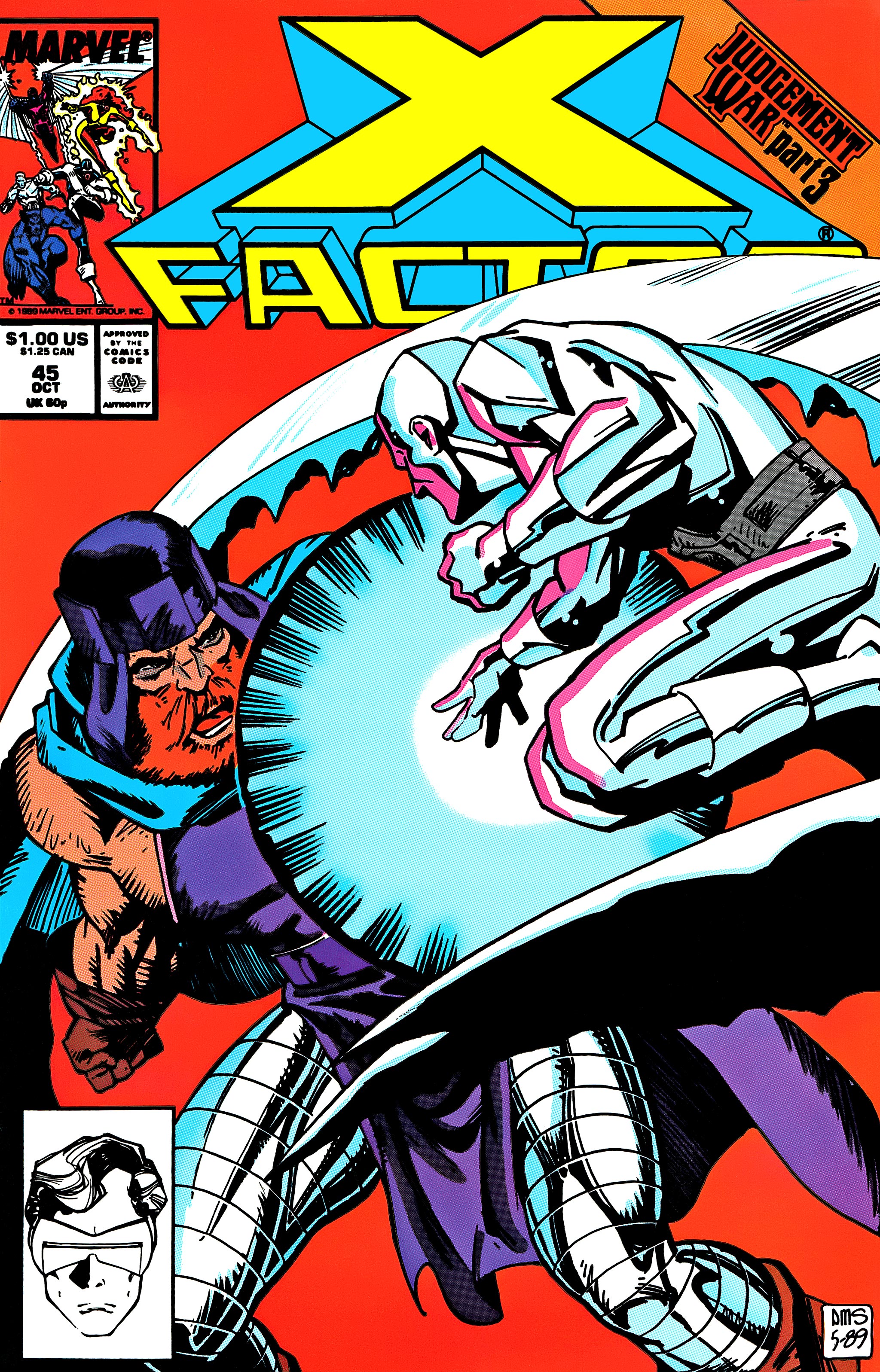 Read online X-Factor (1986) comic -  Issue #45 - 1