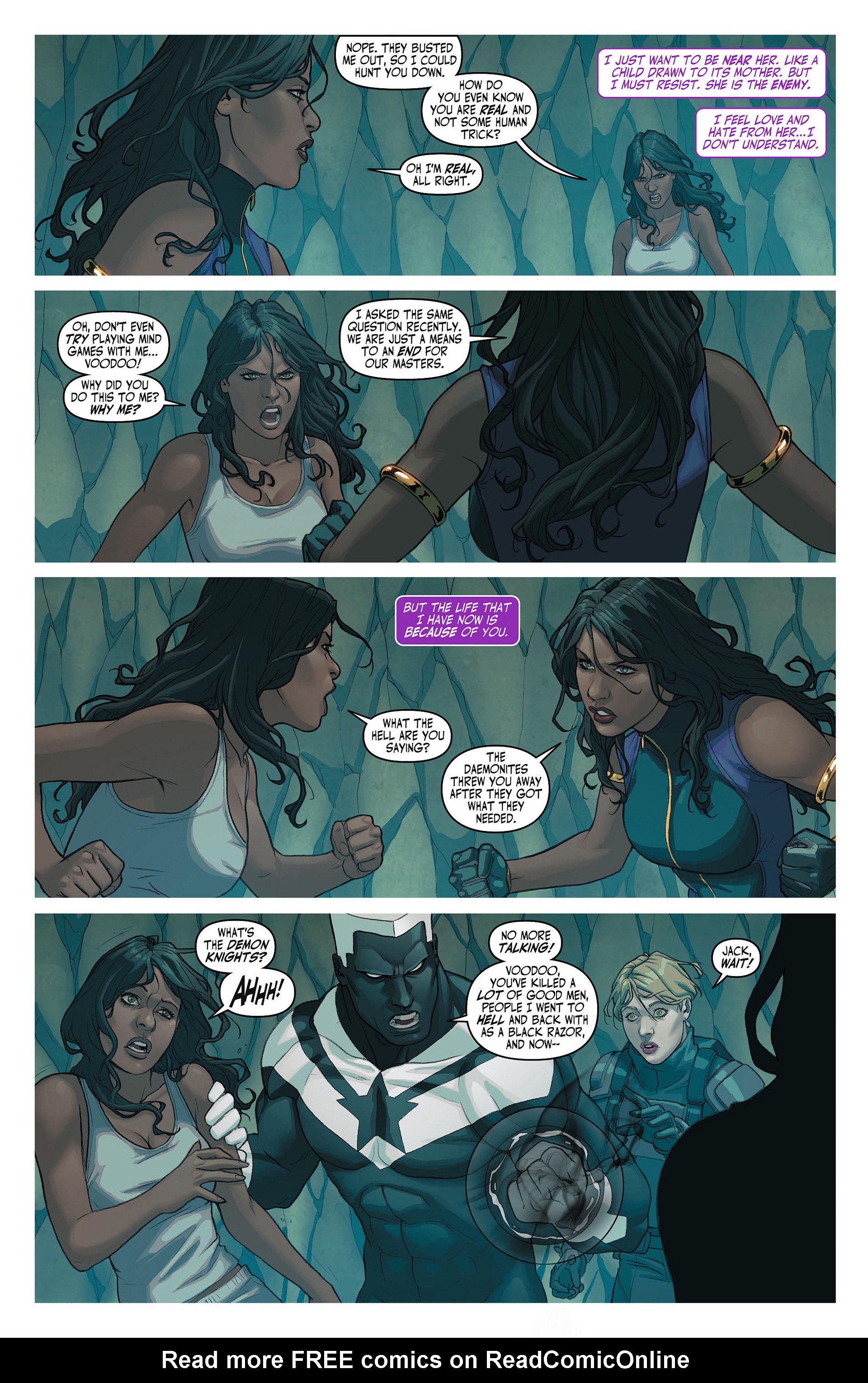 Read online Voodoo (2011) comic -  Issue #7 - 18