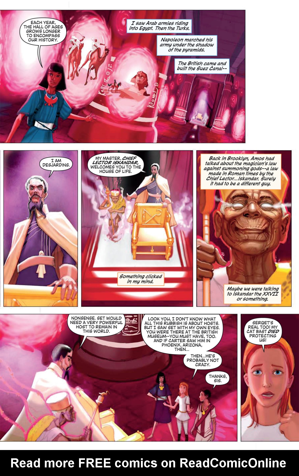 Read online The Kane Chronicles comic -  Issue # TPB 1 - 65