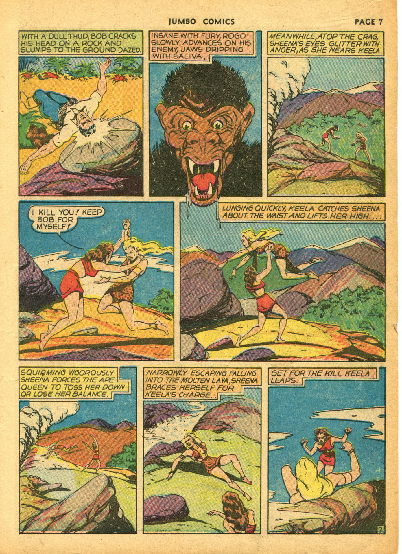 Read online Jumbo Comics comic -  Issue #20 - 9