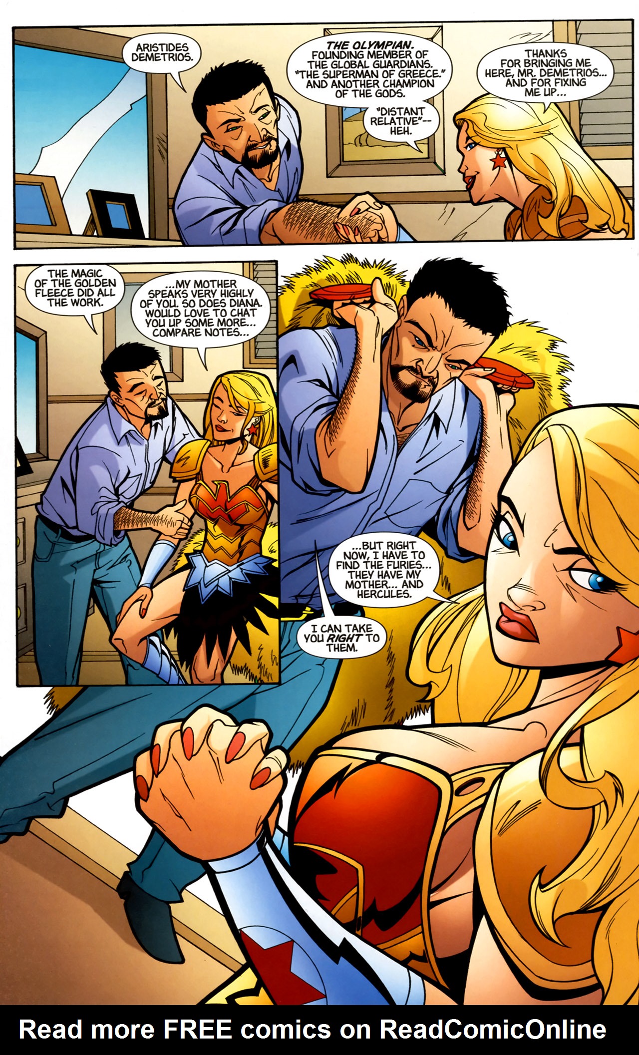 Read online Wonder Girl (2007) comic -  Issue #4 - 16