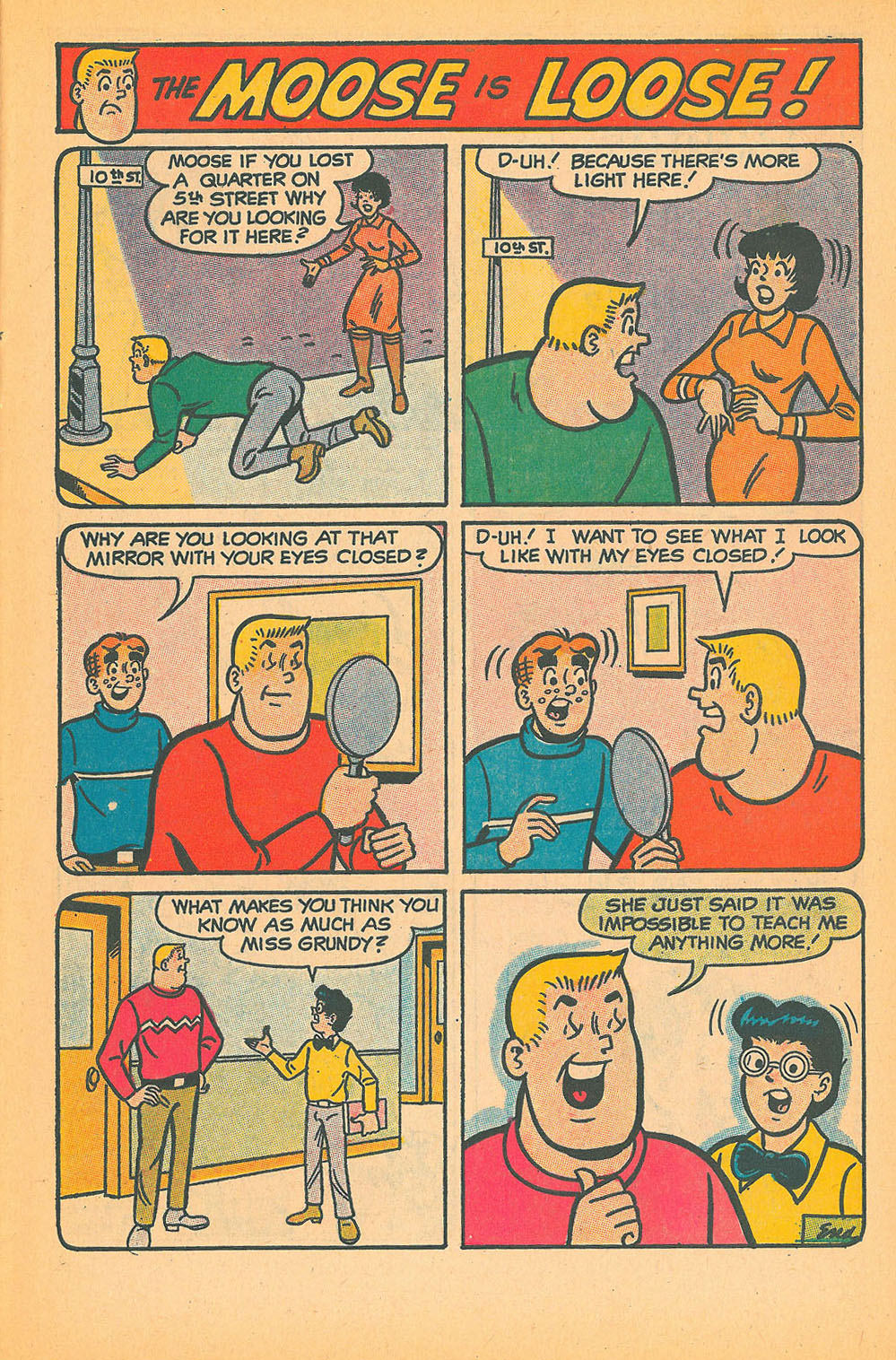 Read online Archie's Joke Book Magazine comic -  Issue #159 - 7