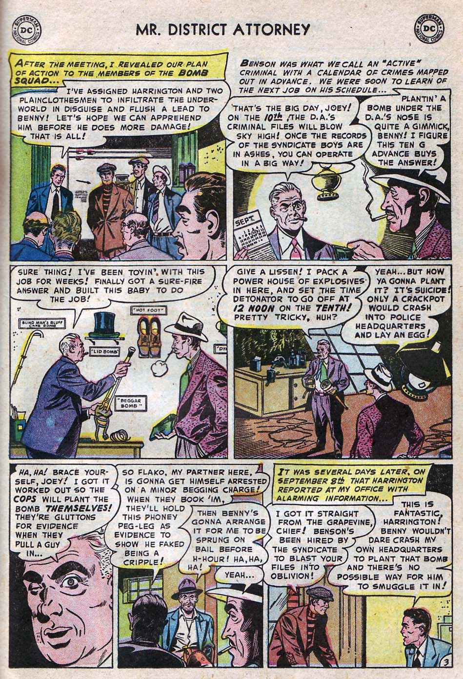 Read online Mr. District Attorney comic -  Issue #33 - 15