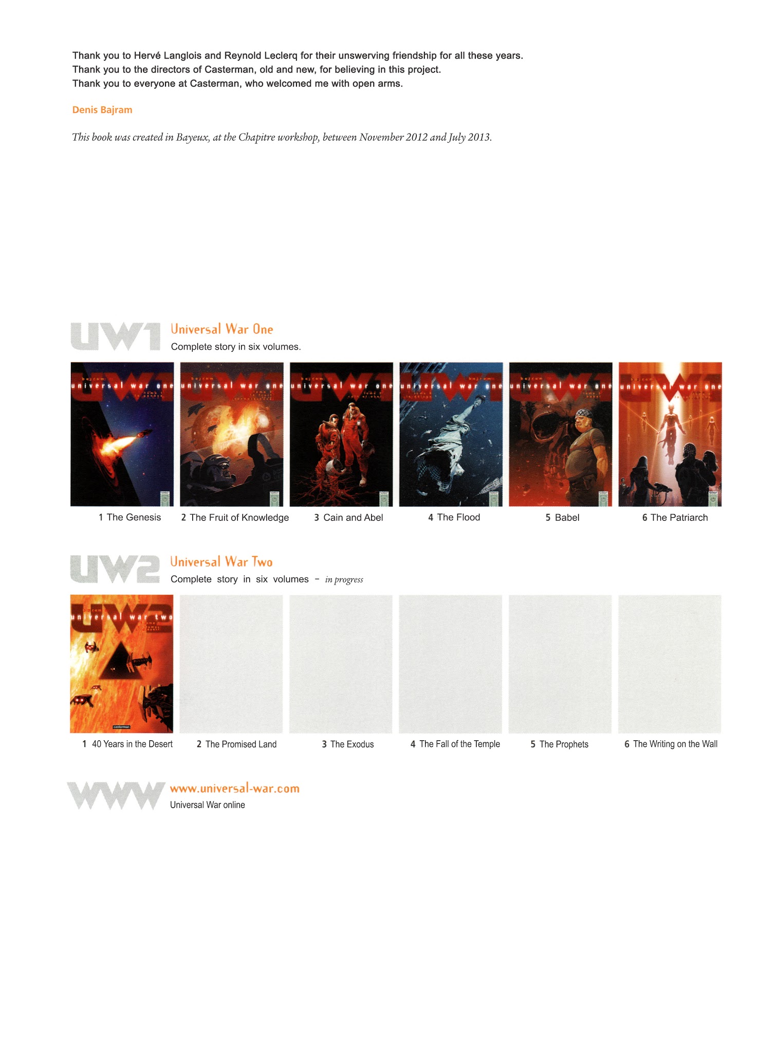 Read online Universal War Two comic -  Issue #1 - 4