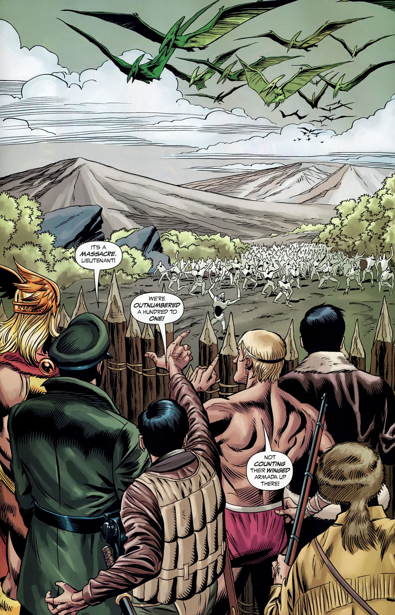 Read online The War That Time Forgot comic -  Issue #11 - 5