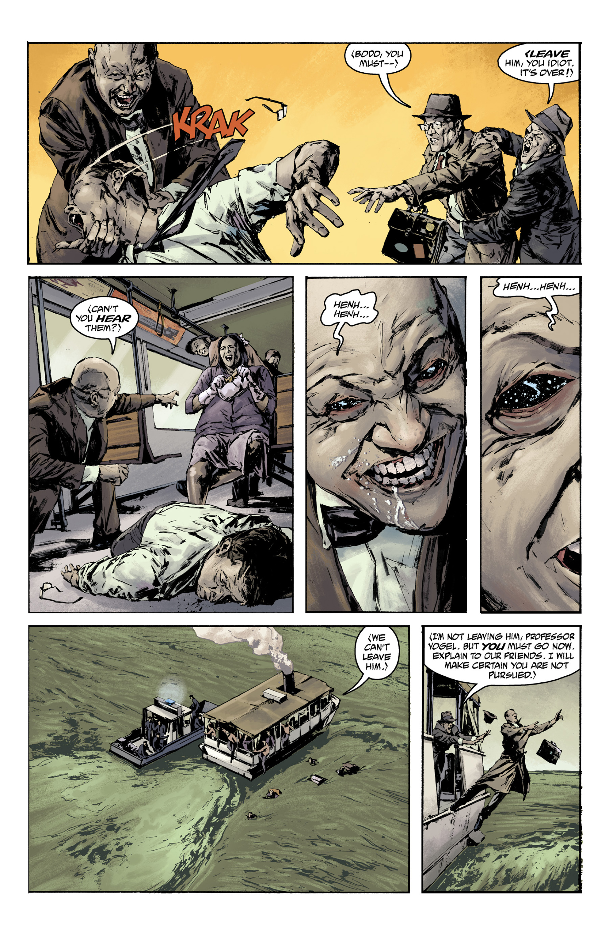 Read online Joe Golem: The Outer Dark comic -  Issue #1 - 14
