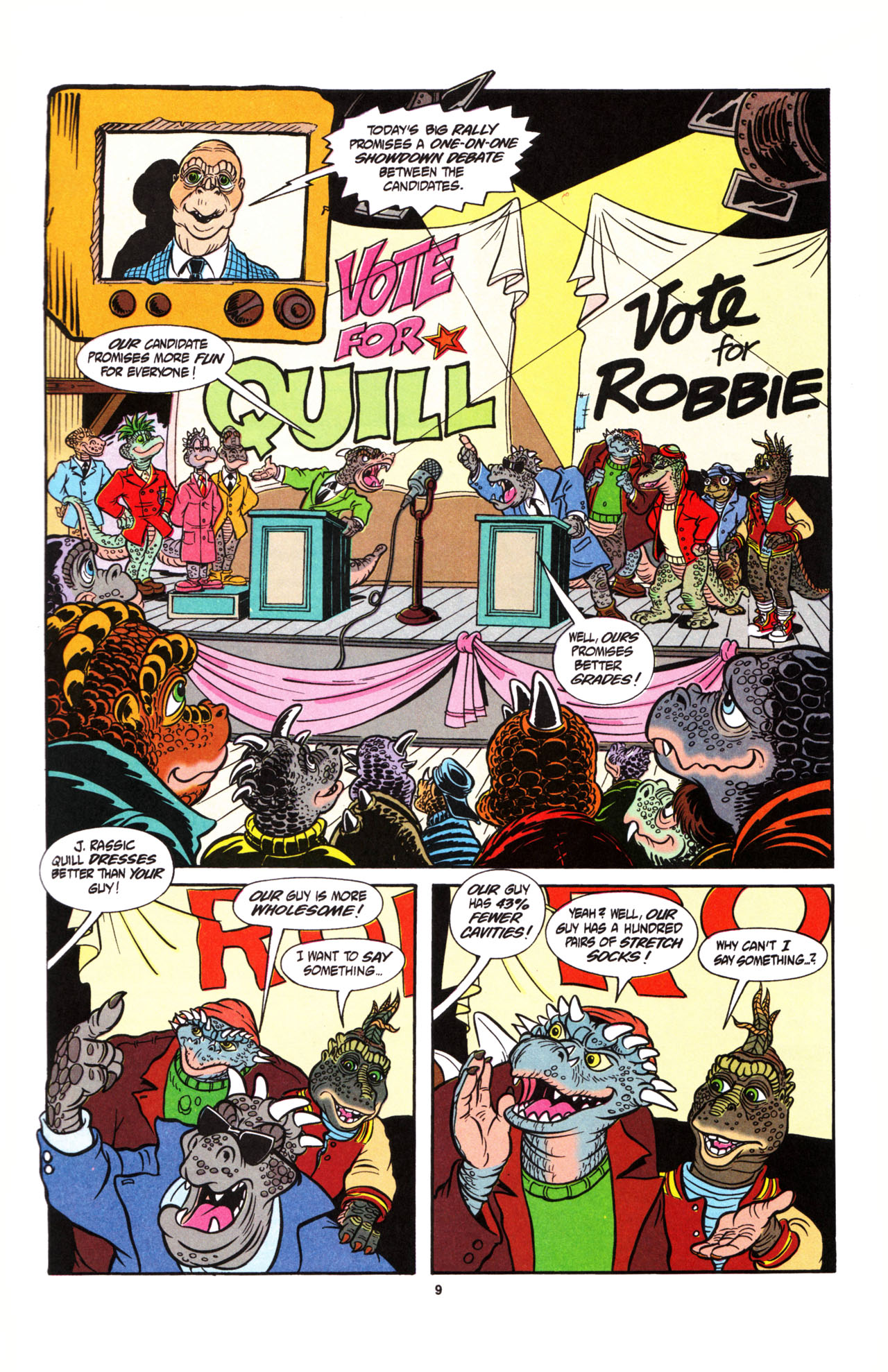 Read online Dinosaurs comic -  Issue #1 - 11