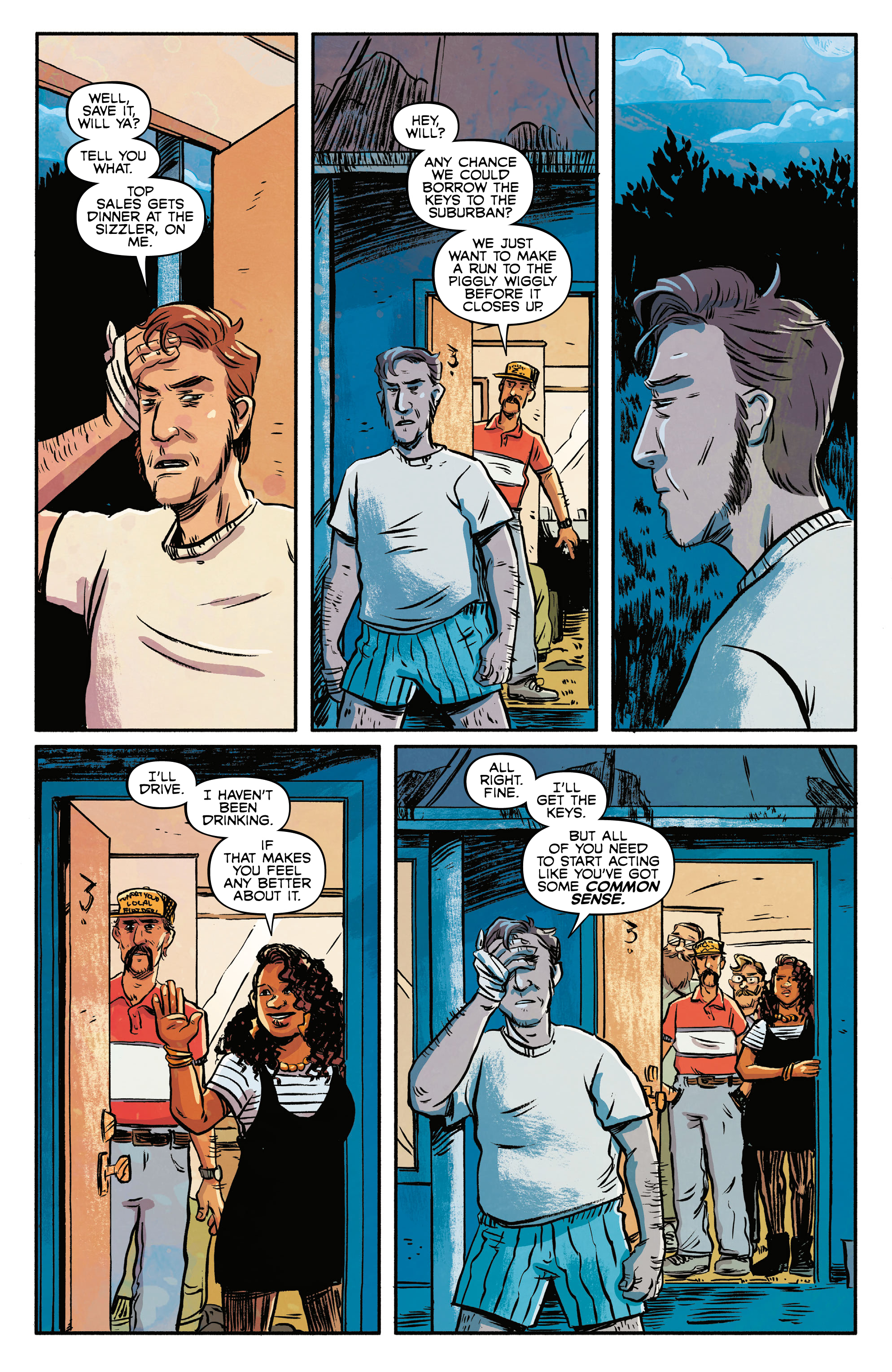 Read online Door to Door, Night by Night comic -  Issue #2 - 20