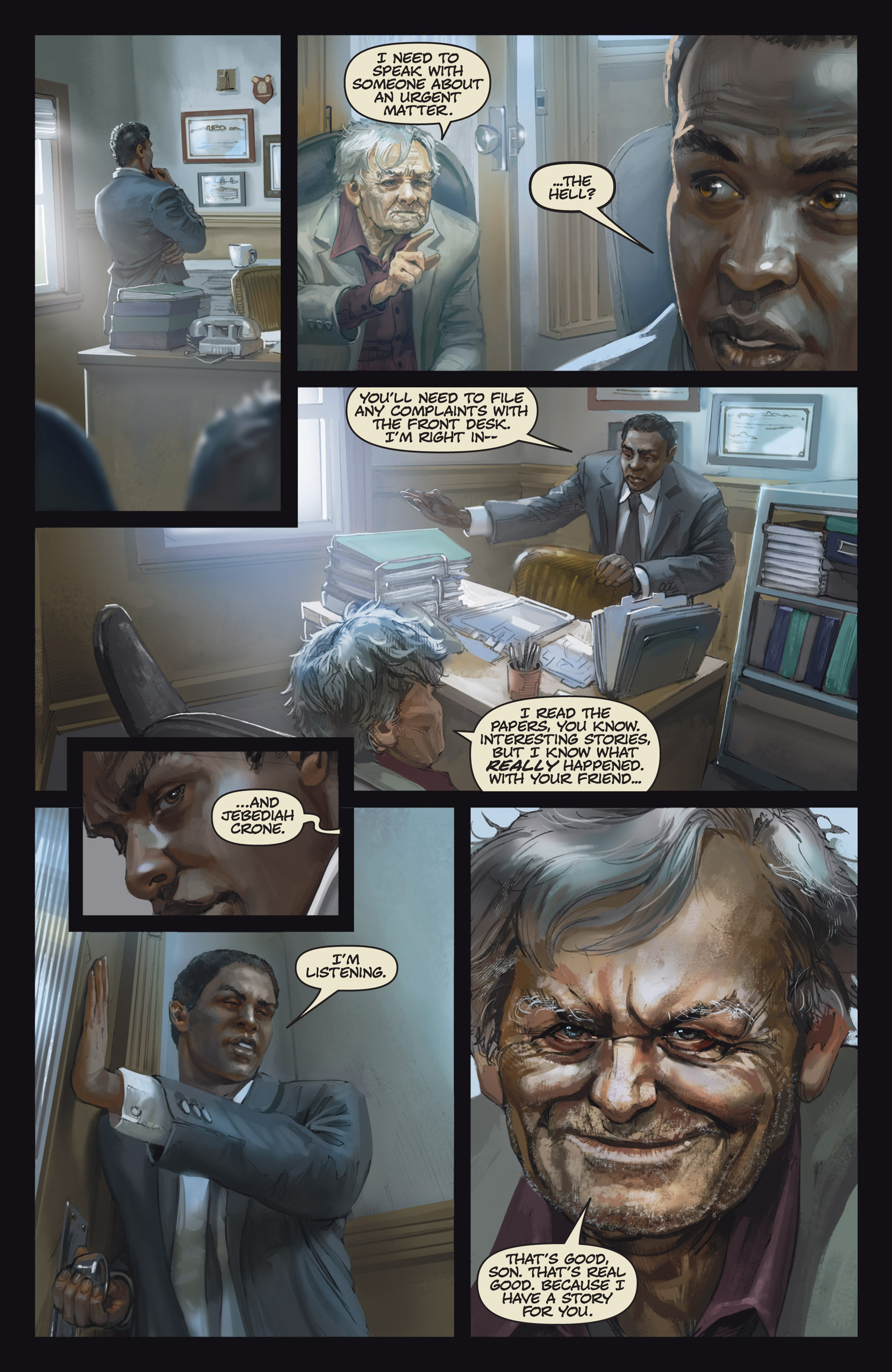 Read online Abattoir comic -  Issue #5 - 4
