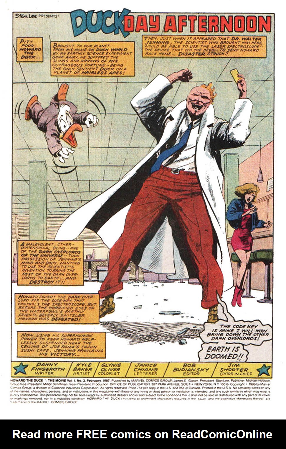 Read online Howard The Duck: The Movie comic -  Issue #3 - 2