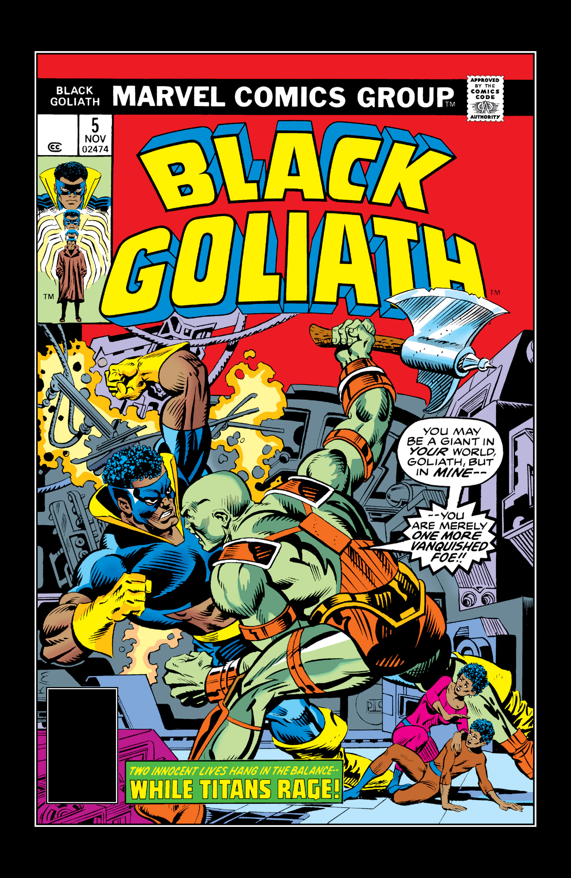 Read online Black Goliath comic -  Issue #5 - 1