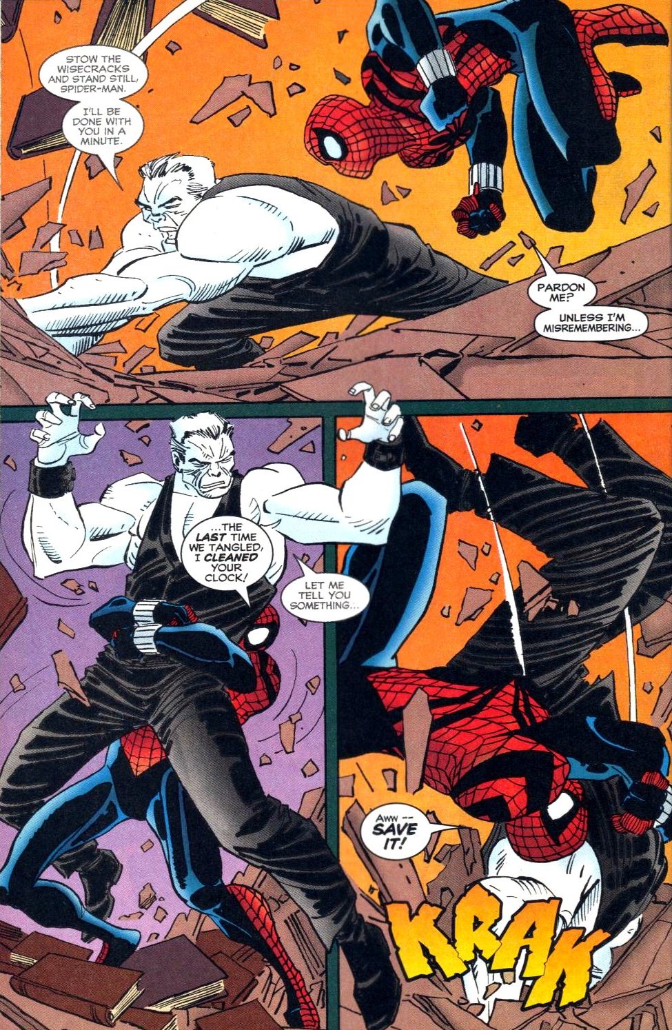 Read online Spider-Man (1990) comic -  Issue #73 - Legacy - 18