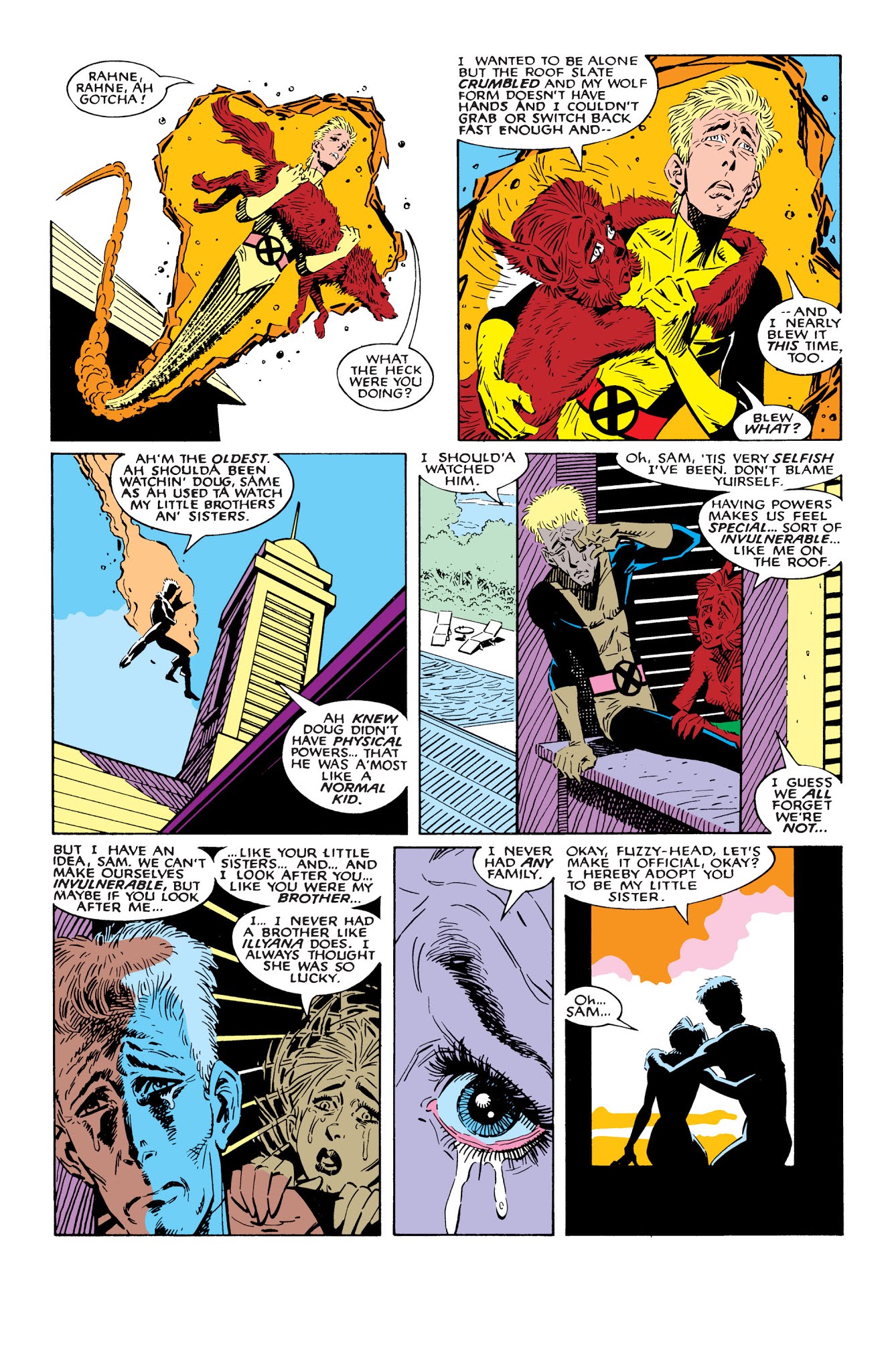 Read online X-Men: Fall of the Mutants comic -  Issue # TPB 1 (Part 4) - 104